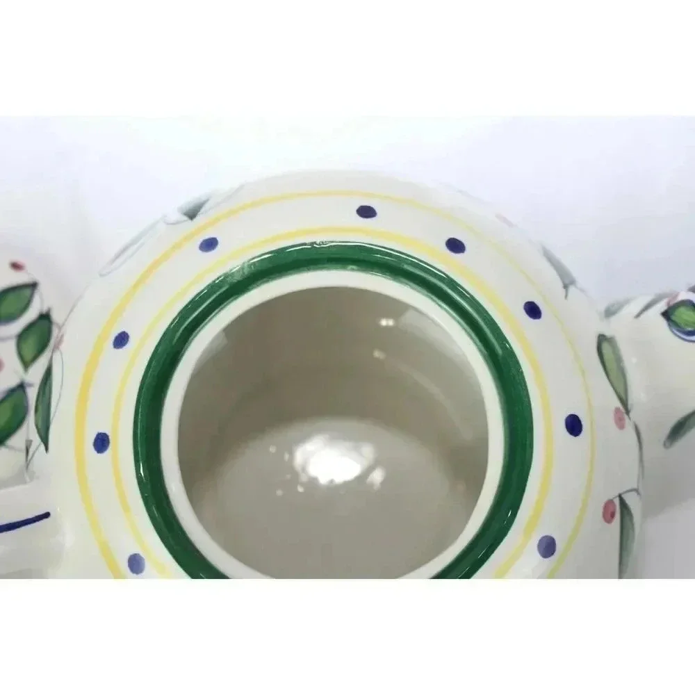 Colorful Teapot 7inch wide 5inch tall